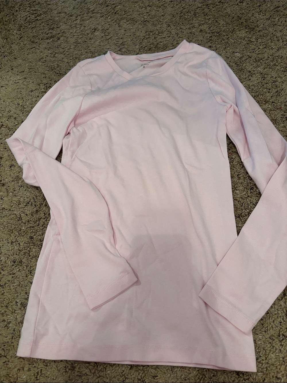 J. Crew Soft Pink Perfect Fit Tee